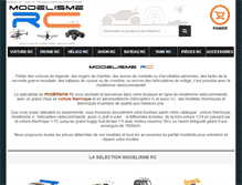 Tablet Screenshot of modelisme-rc.net